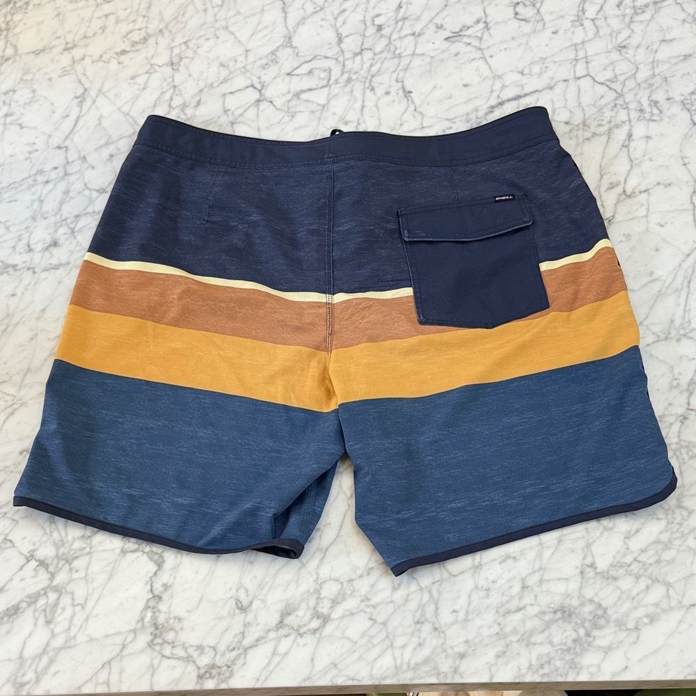 Men's O’Neill Swim Shorts Colorblock Sz 40 - Picture 6 of 7